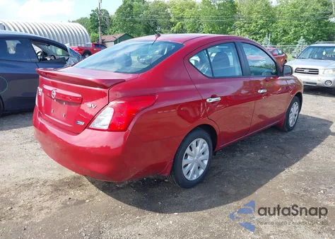 2013 Nissan Versa 1.6 Sv z USA, uszkodzony, nr VIN 3N1CN7AP5DL857509